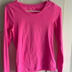 SALE Lilly Pulitzer Halee Long Sleeve T-Shirt XXS Plumeria Pink